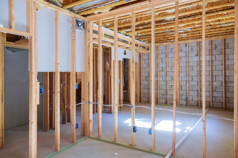 Interior Wall Framing in Wilmington, NC