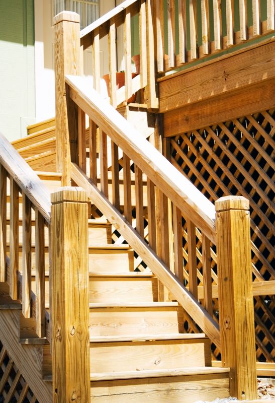 Wood Railing Repair in Alpharetta, GA