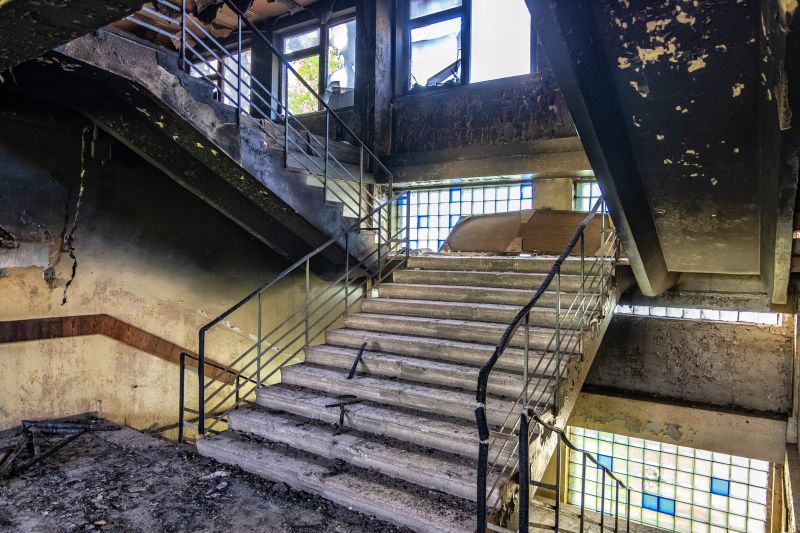 Metal Stairs Restoration