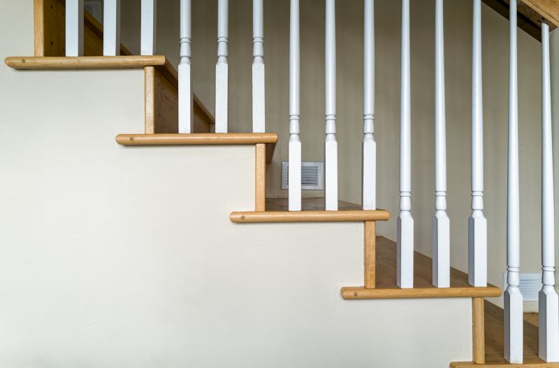 Oak Stairs Repair in Wilmington, NC