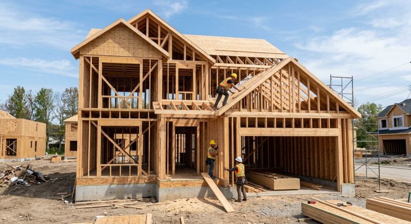 Rough Framing Service in Wilmington, NC