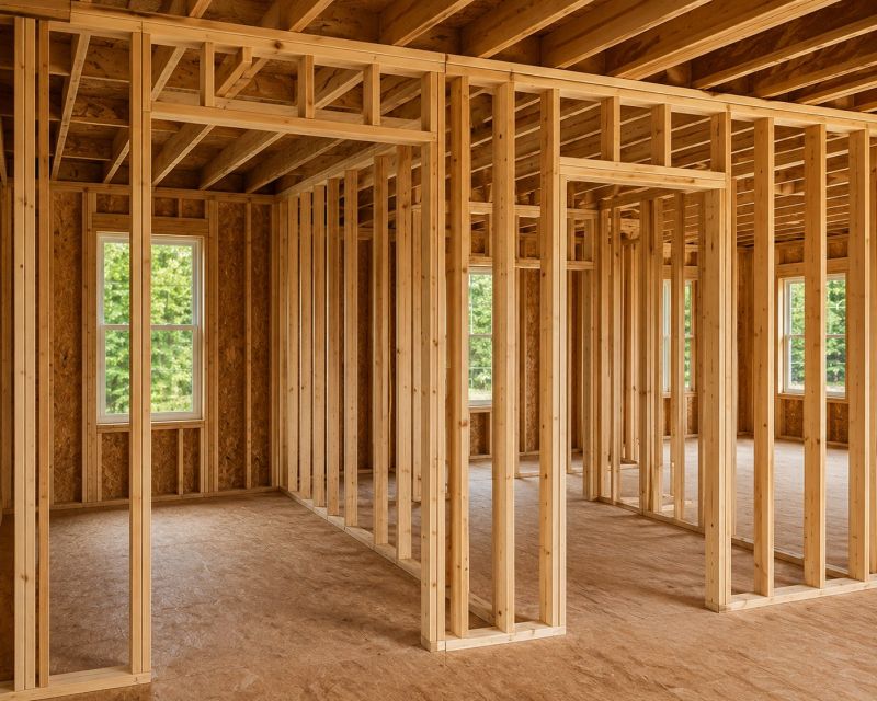 Timber Wall Installation in Wilmington, NC