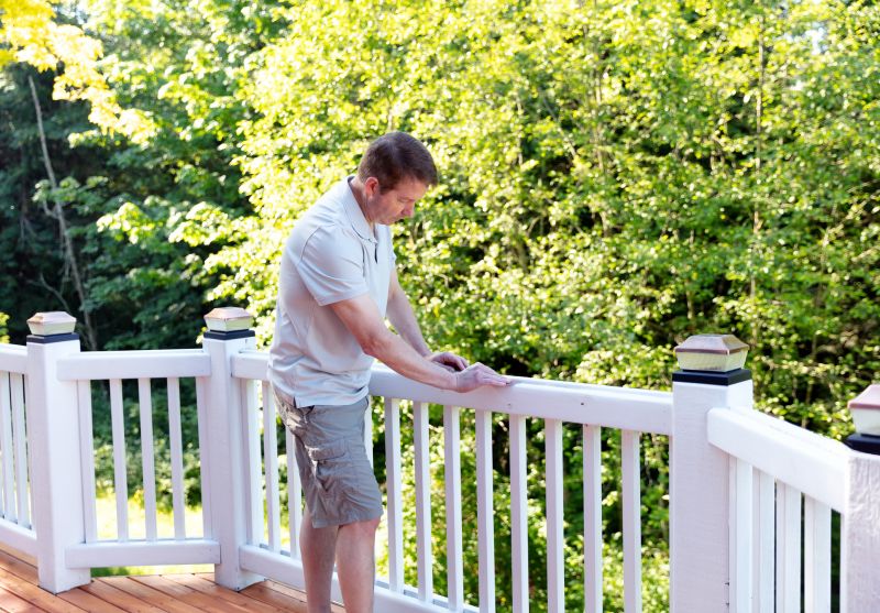 Wood Railing Repair in Conroe, TX