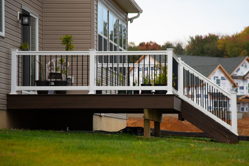 Wood Stair Railing Repair in Alpharetta, GA